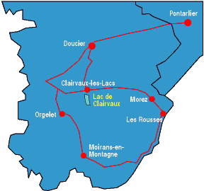 Fiche signalétique plans d'eau  Lacs de Clairvaux